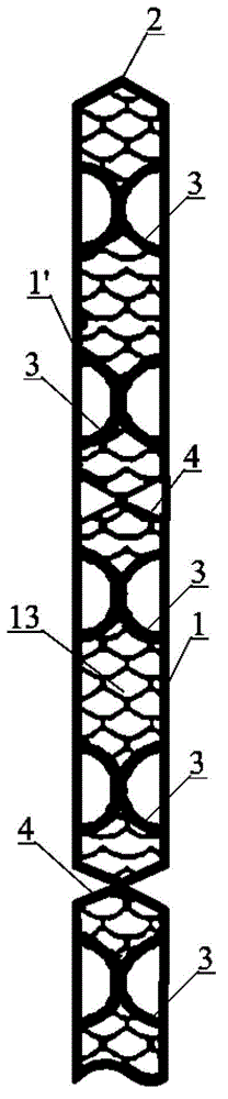 Plate-shaped heat exchange element as well as hydrophilous heat exchange device and manufacturing method of plate-shaped heat exchange element