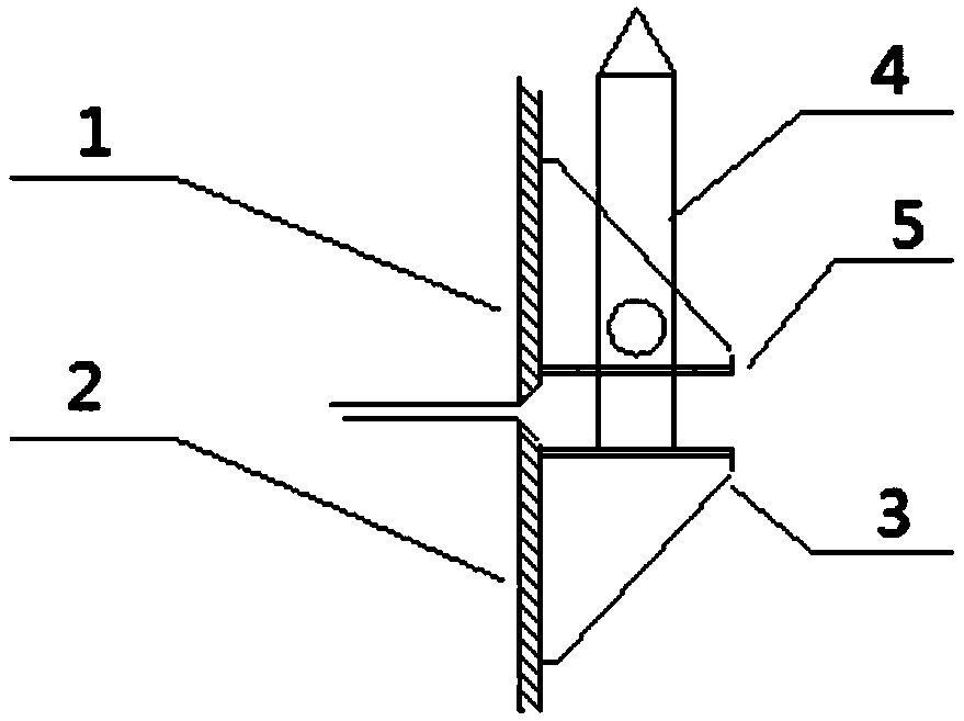 An in-place guide device for segmental hoisting and aerial assembly of heavy-duty tower equipment