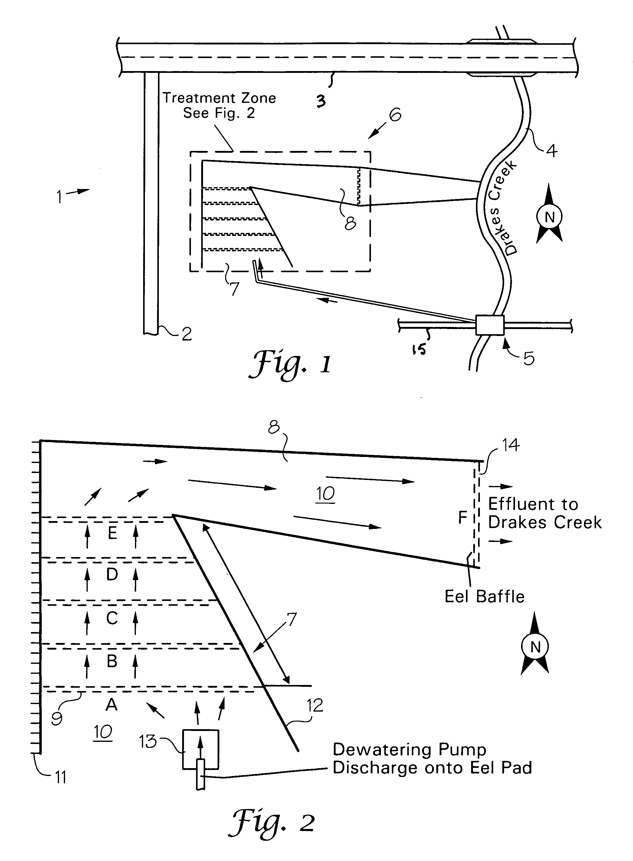 Method for dewatering slurry from construction sites