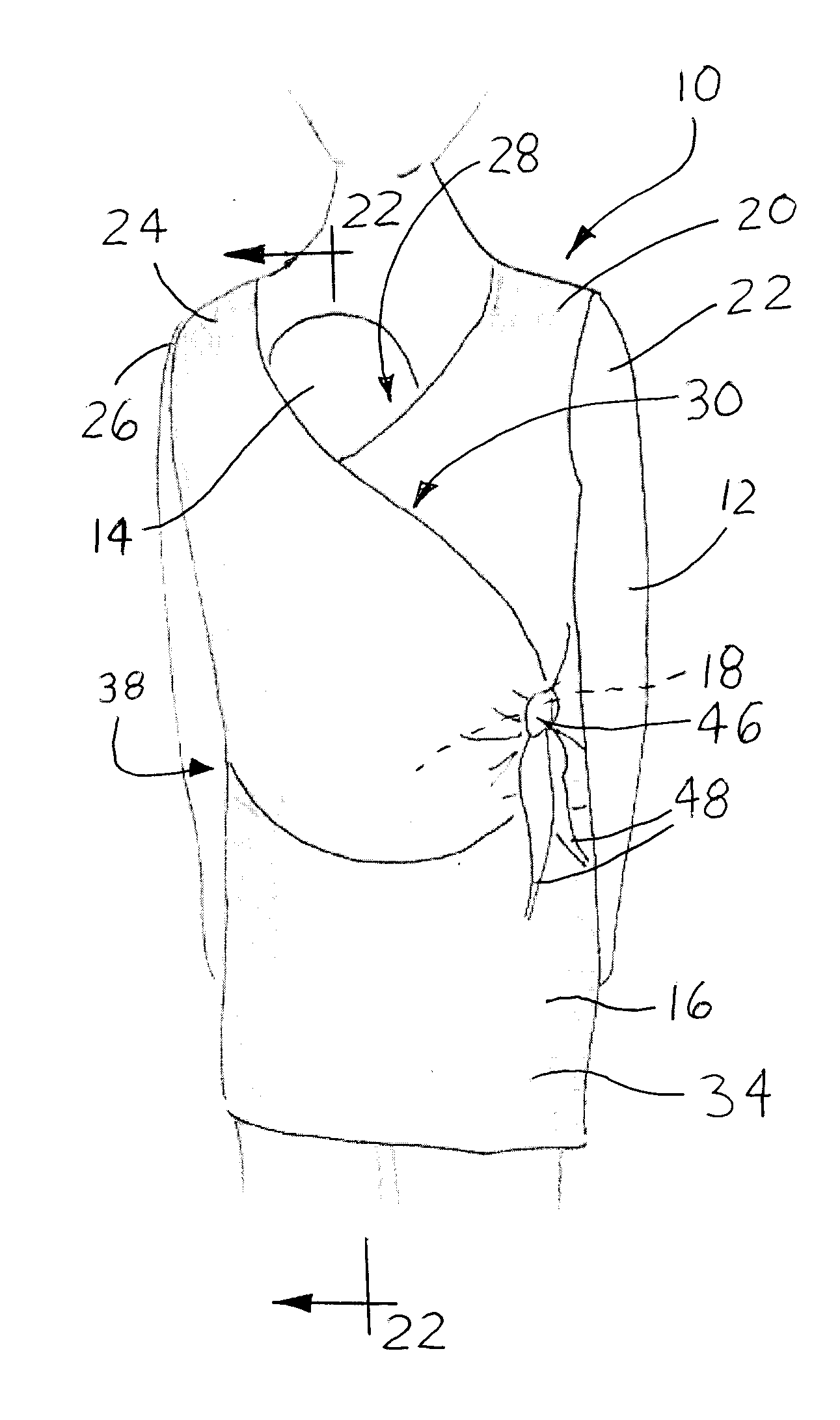 Infant Support Garment