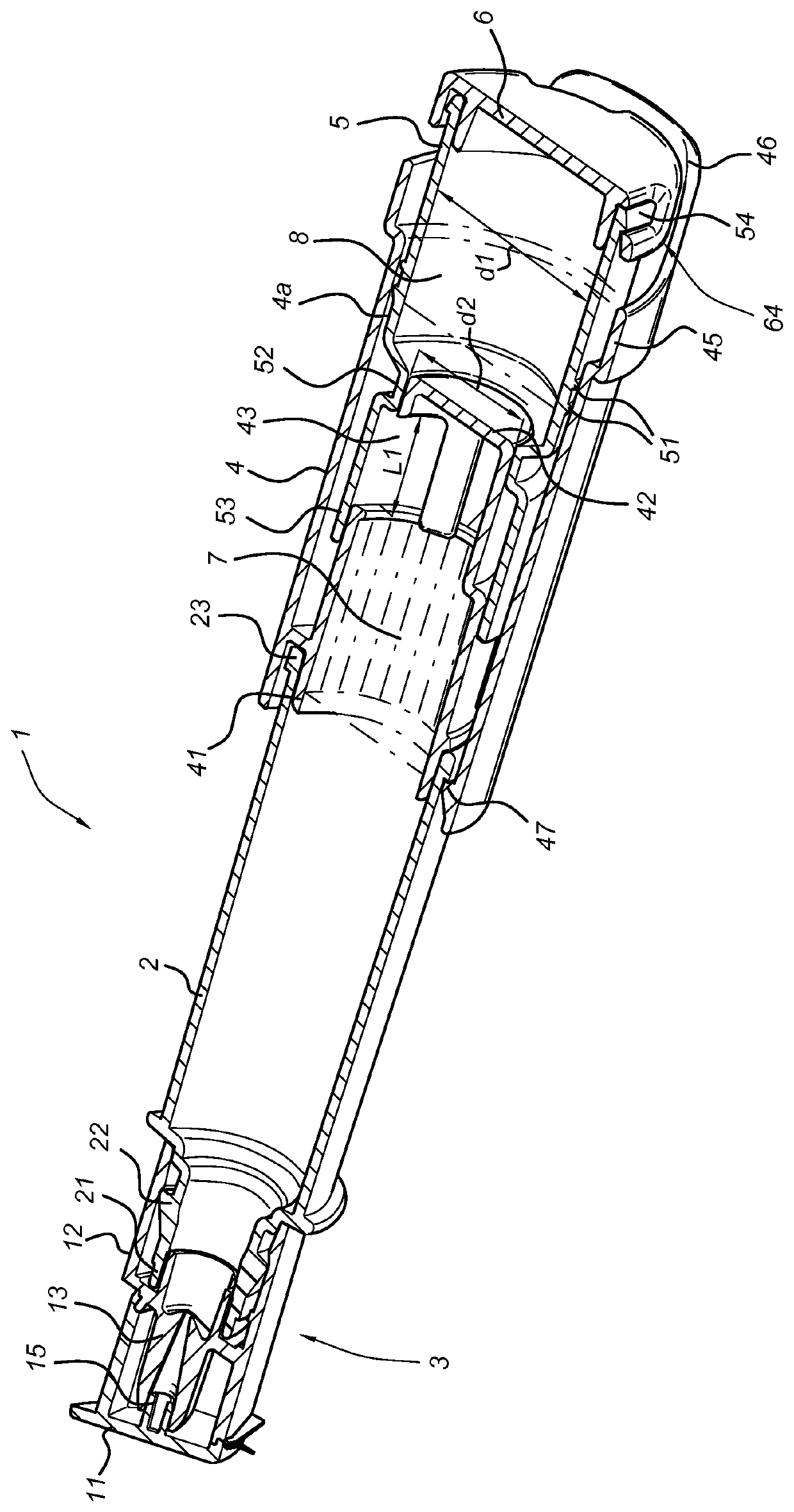 Container comprising haemoglobin fractions