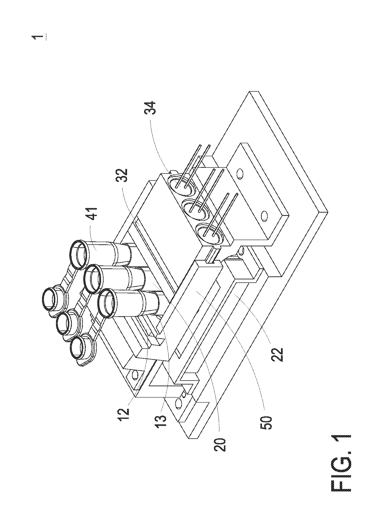 Fluorescence detection device