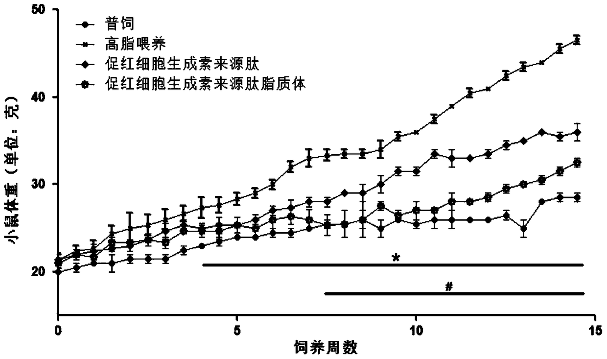 Application of erythropoietin-derived peptide in preparation of medicine for treating metabolic syndrome