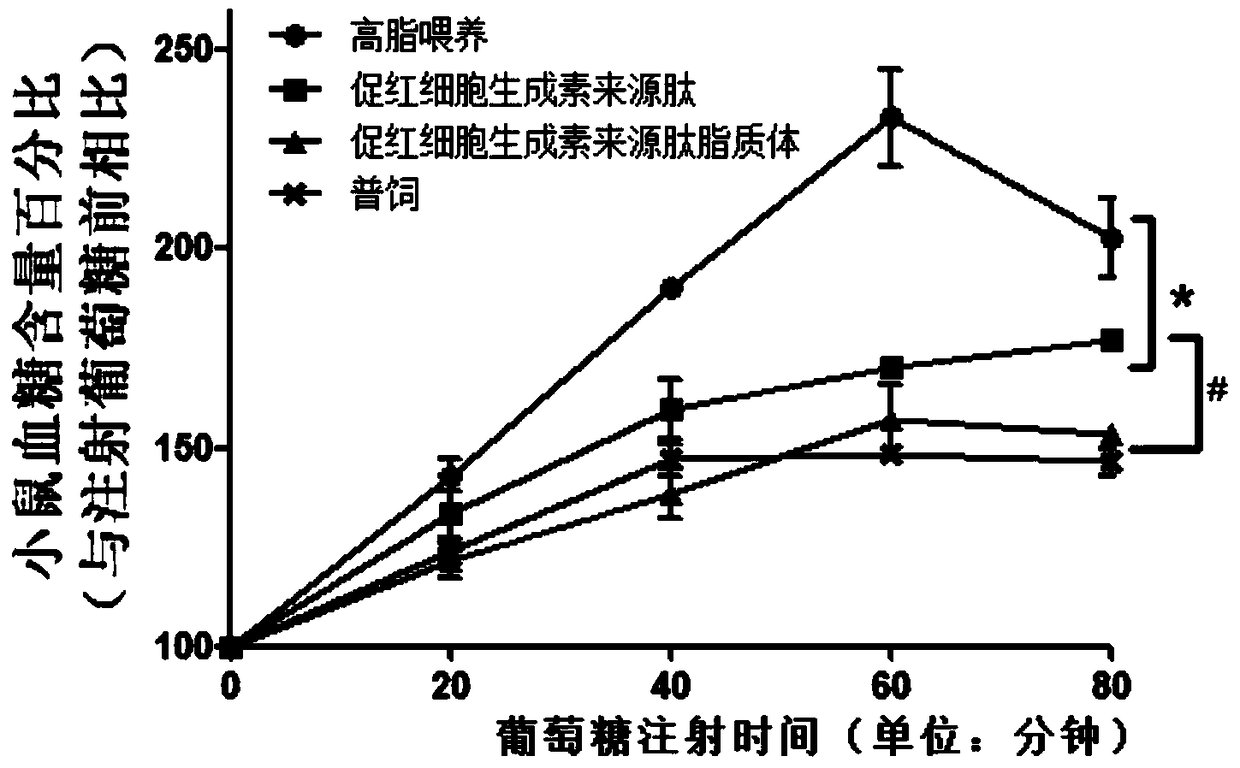 Application of erythropoietin-derived peptide in preparation of medicine for treating metabolic syndrome