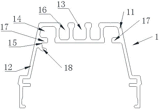 Drill-free fast fixing structure for led light source