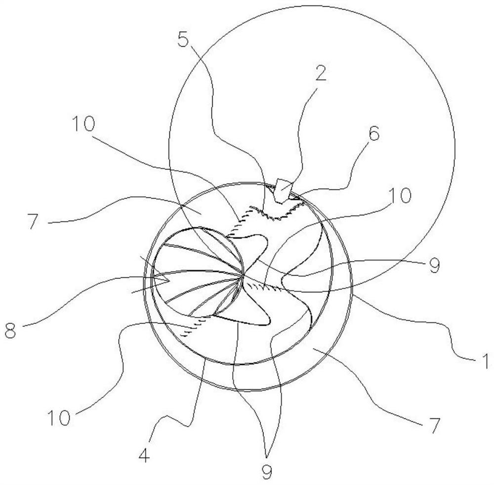 Urea Urea-SCR mixer of diesel internal combustion engine after-treatment system