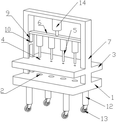 Dental implant embedding tool