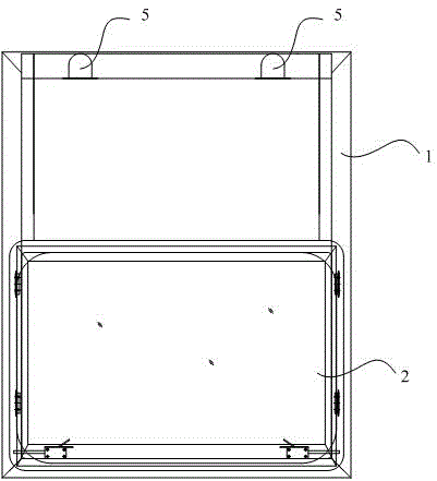 Window for railway vehicle, railway vehicle and window mounting method