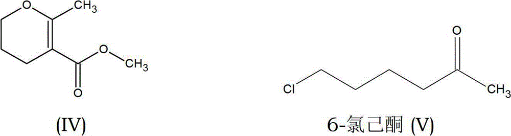 Preparation process of methyl-methyl-3, 4-dihydro-2H-pyran-5-carboxylate