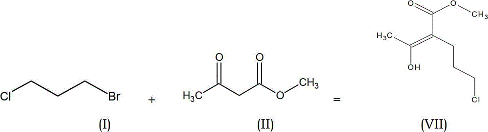 Preparation process of methyl-methyl-3, 4-dihydro-2H-pyran-5-carboxylate