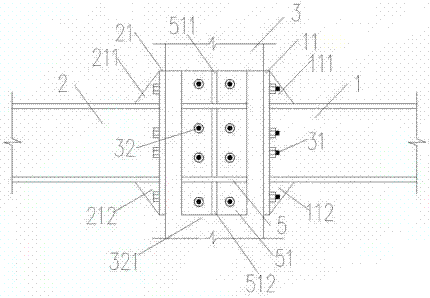 Novel assembly type reinforcing steel bar concrete column and steel beam connecting joints