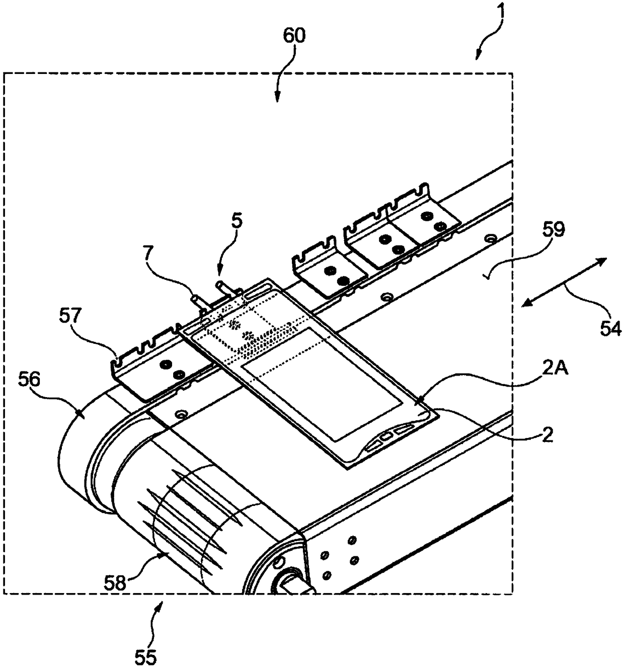 System for producing a medical bag, and method for operating such a system