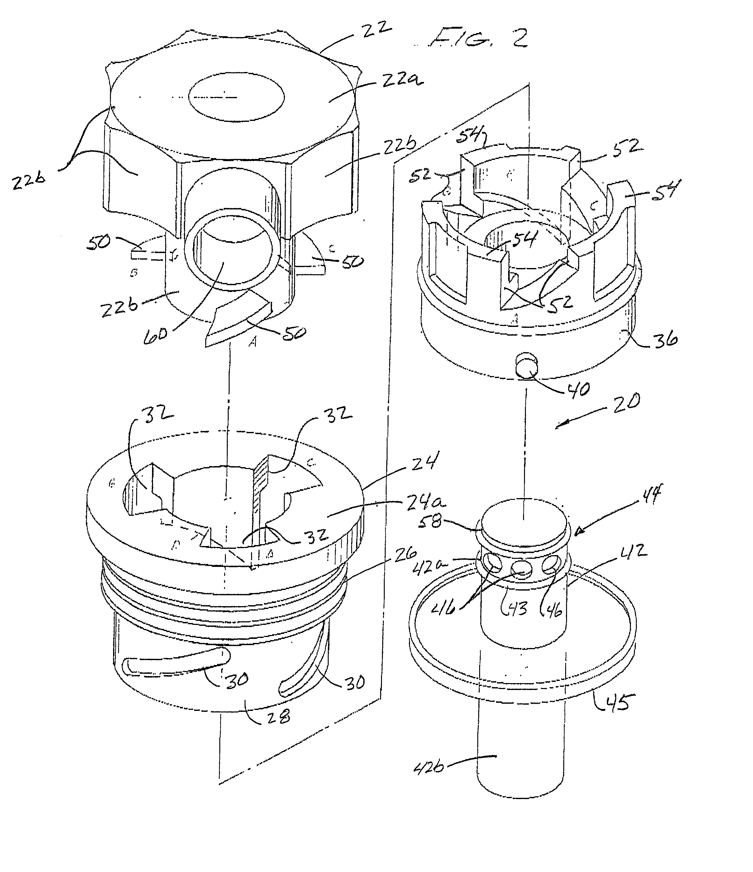 Corrosive resistant liquid extraction apparatus