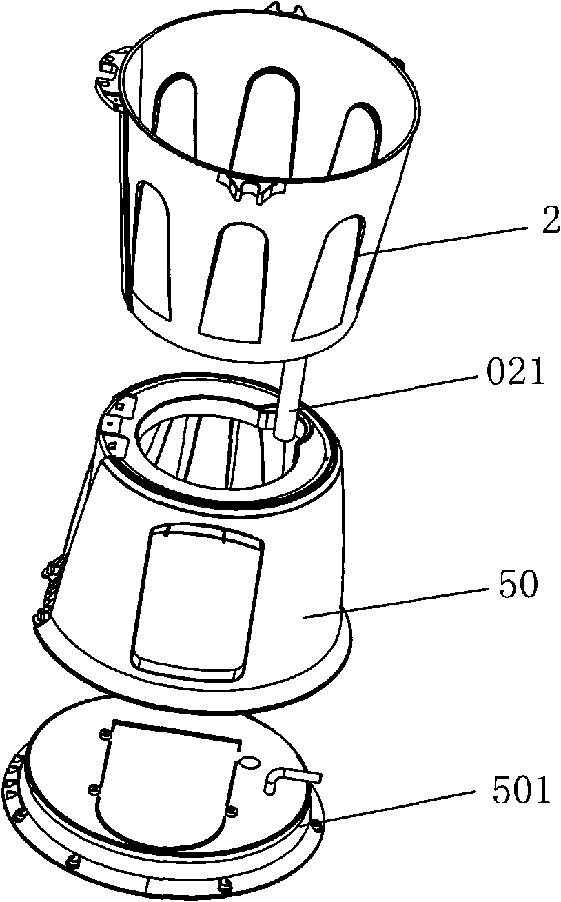 Sport type washing machine with counterweight damping function