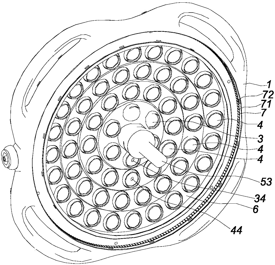 Shadowless light source module