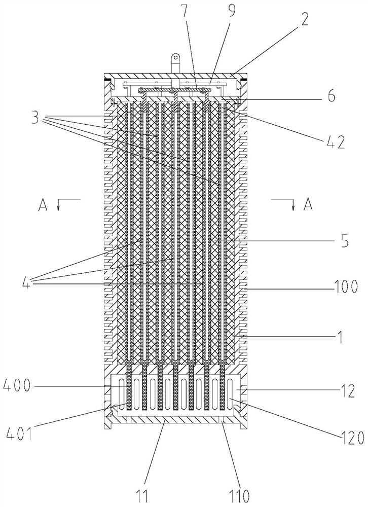 A kind of graphene plate type lead-acid storage battery