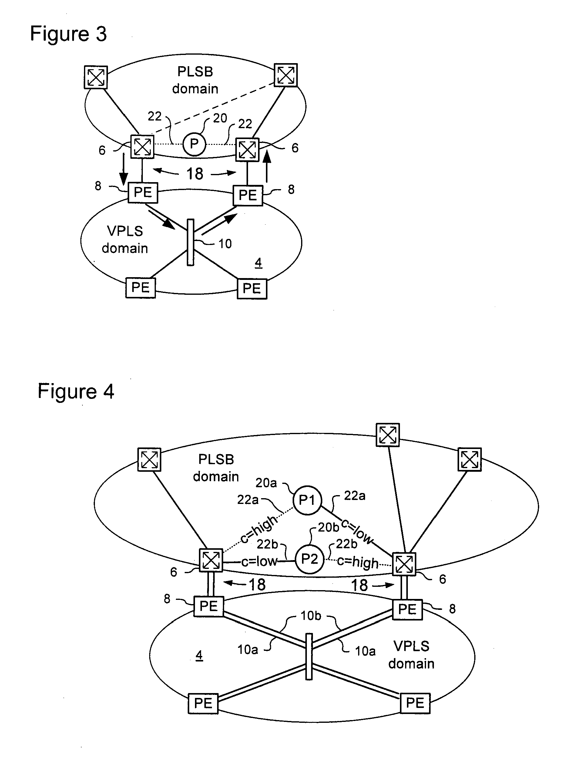 Resilient provider link state bridging (PLSB) virtual private LAN service (VPLS) interworking