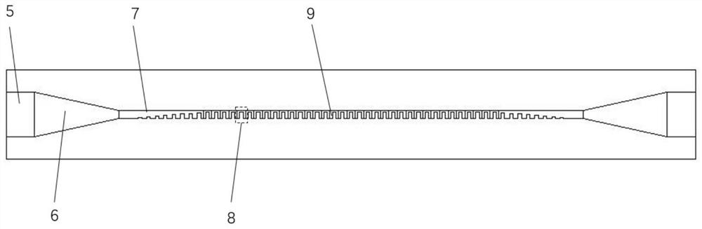 Nonreciprocal ferrite phase shifter based on artificial surface plasmon transmission line