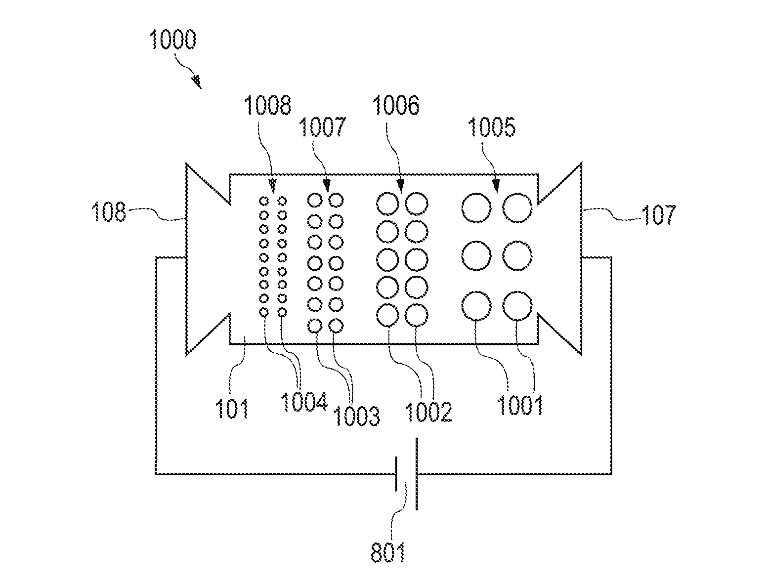 Fluid separation structure and a method of manufacturing a fluid separation structure