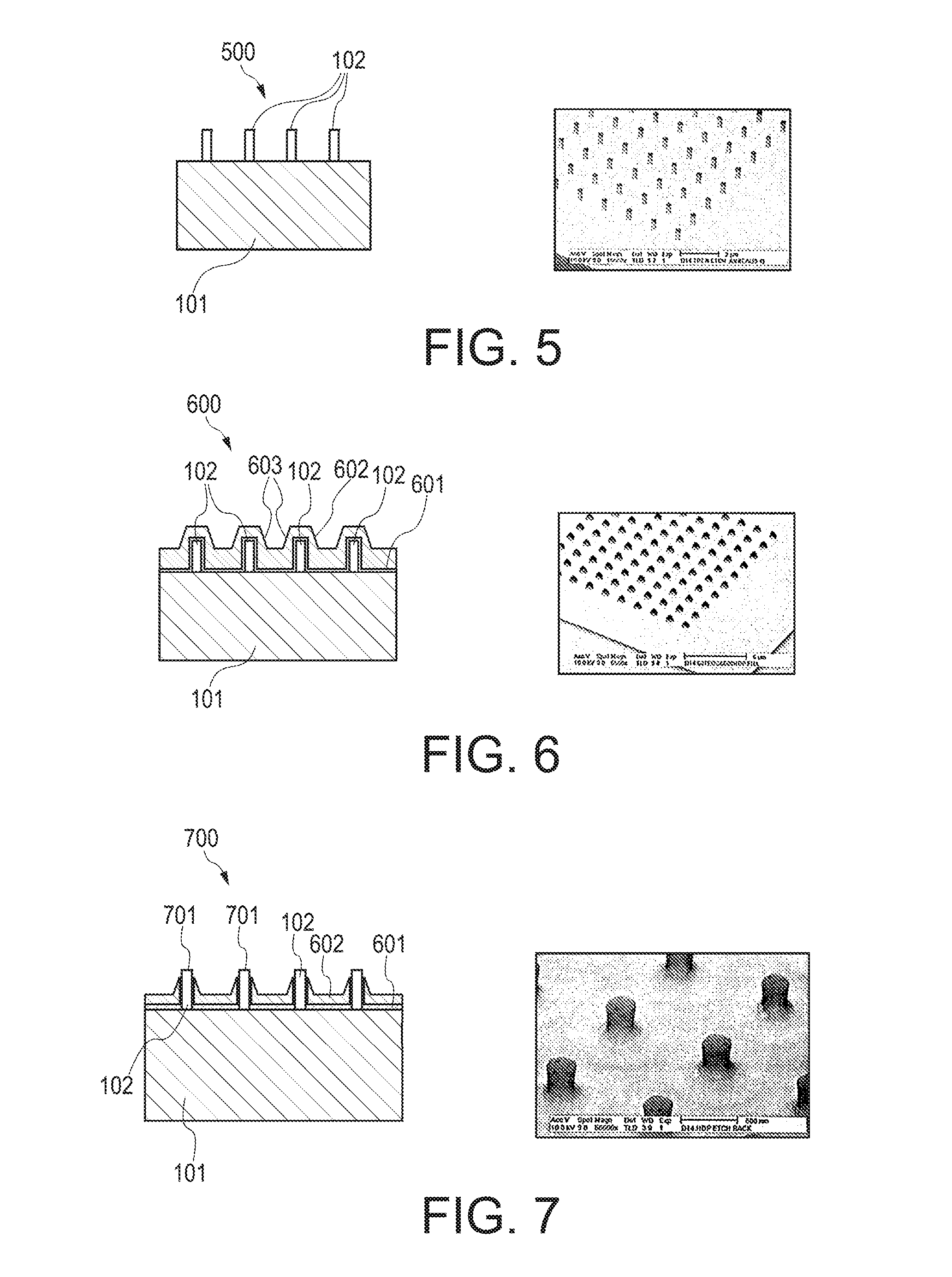 Fluid separation structure and a method of manufacturing a fluid separation structure