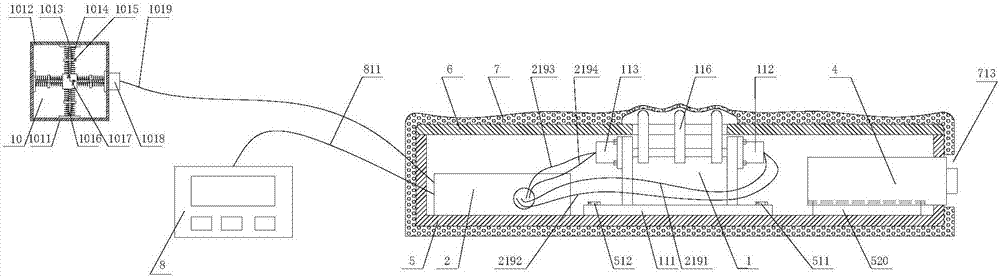 Safety monitoring system and method for field geological exploration