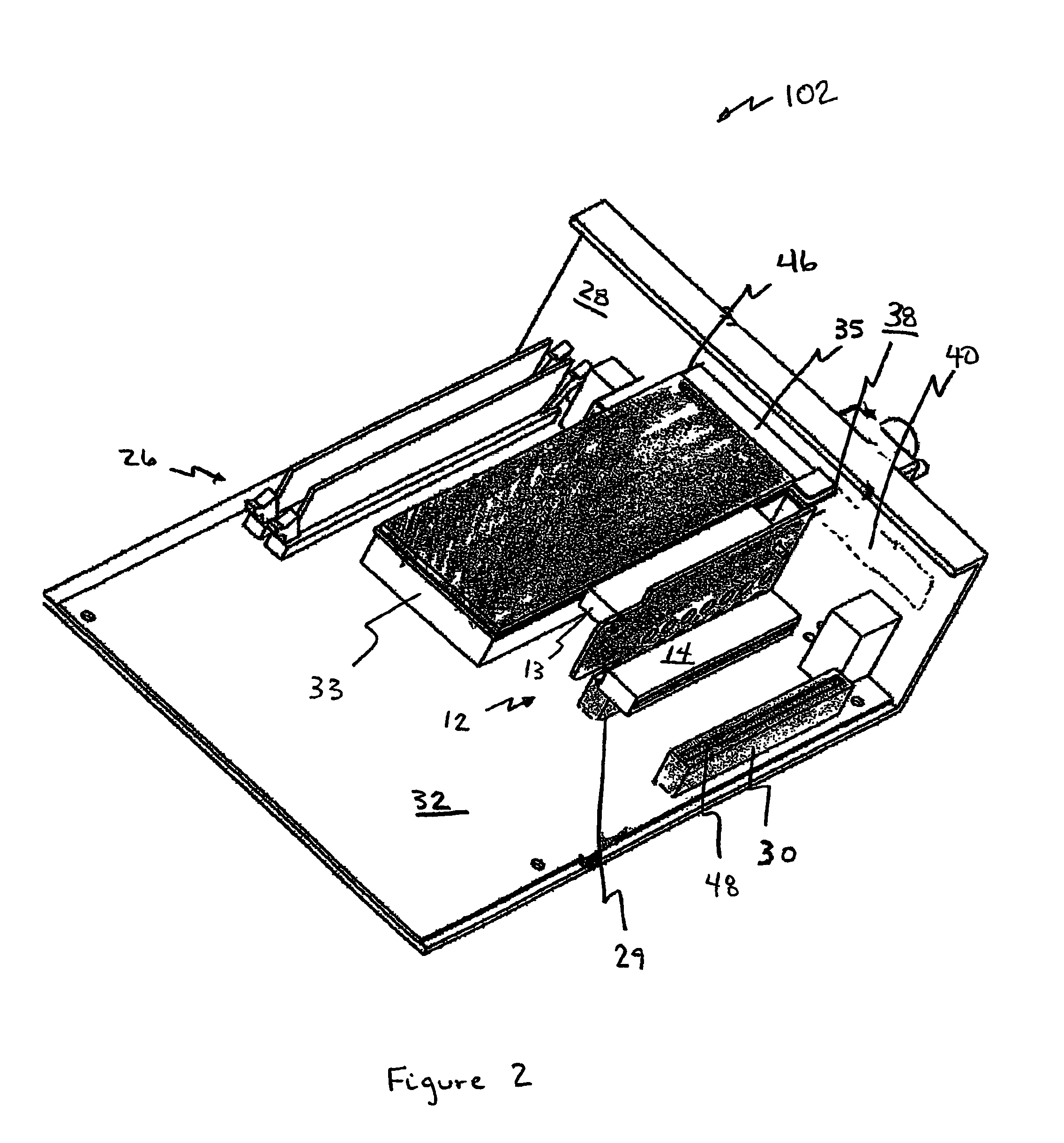 Circuit board riser for volume sharing peripheral cards