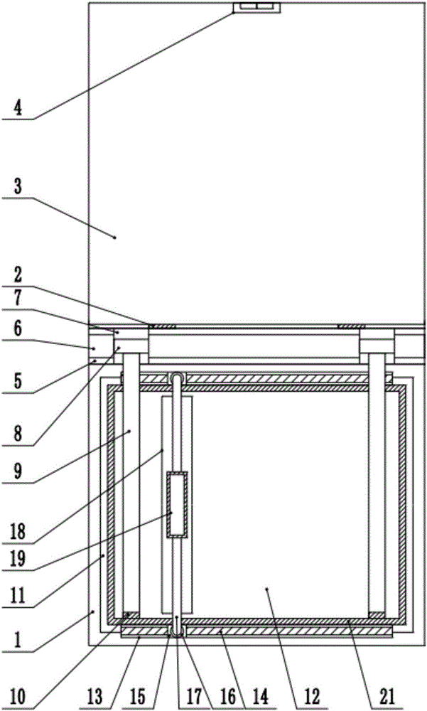 Diamond particle smoothing device for diamond picture mounting