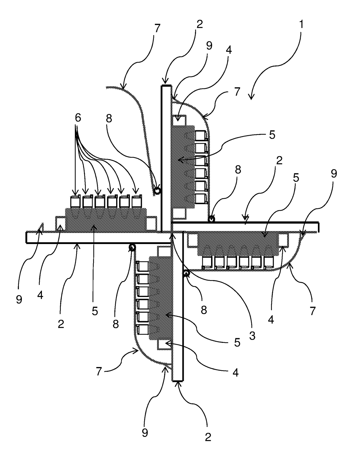 Rotatable tube rack holder and tube rack rotator device for tube racks