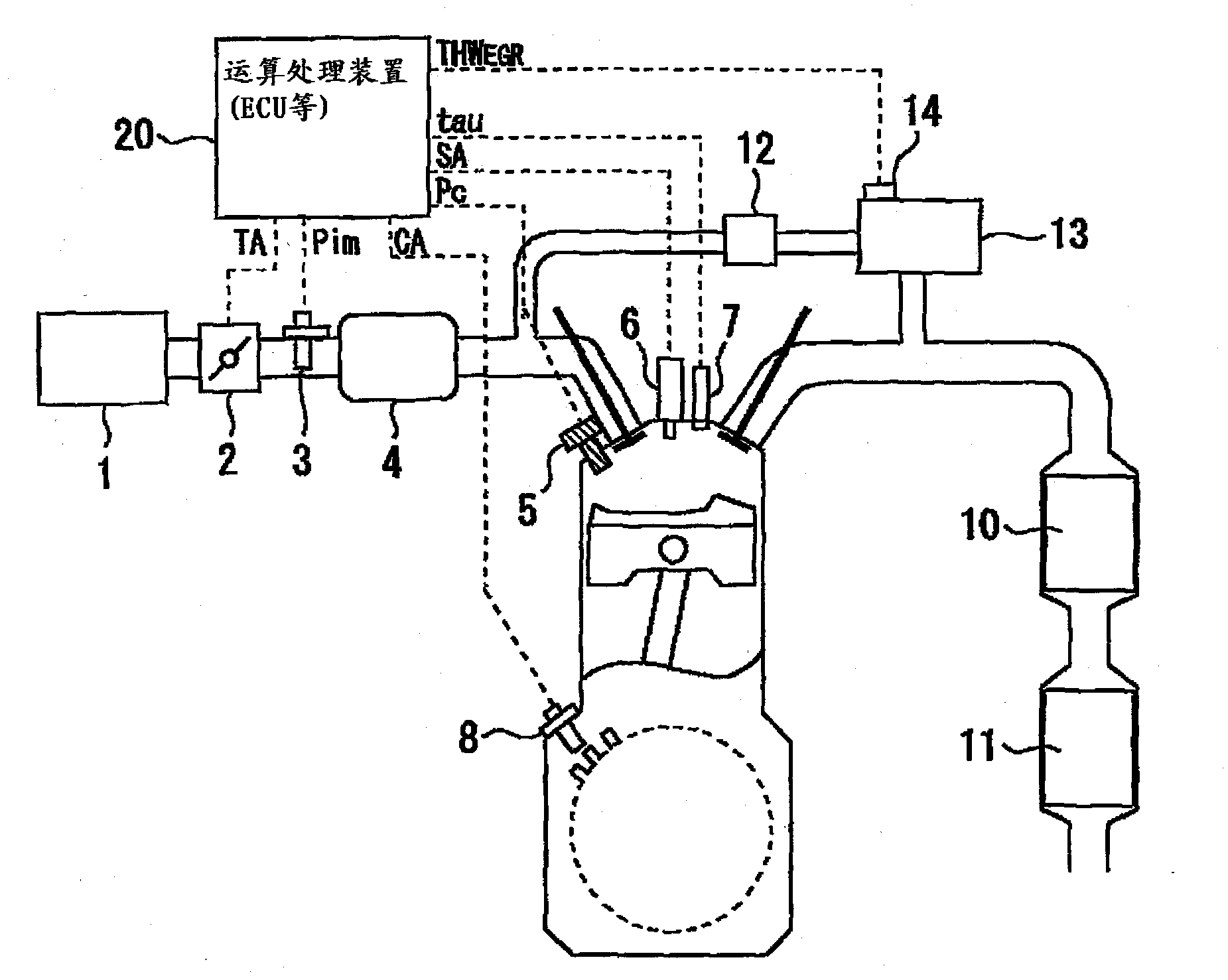 Control device for internal combustion engine