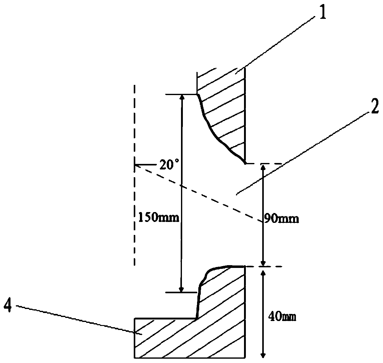 Submersed nozzle capable of reducing nozzle clogging