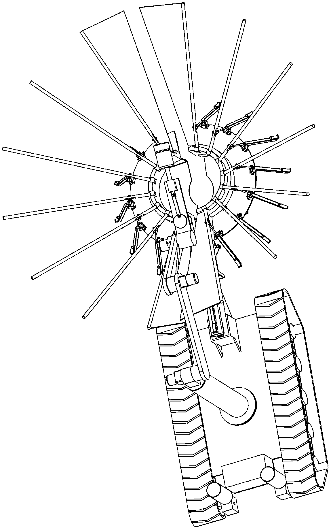 Pecan picking robot