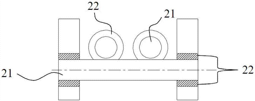 Sinker and floater type wave power generation device