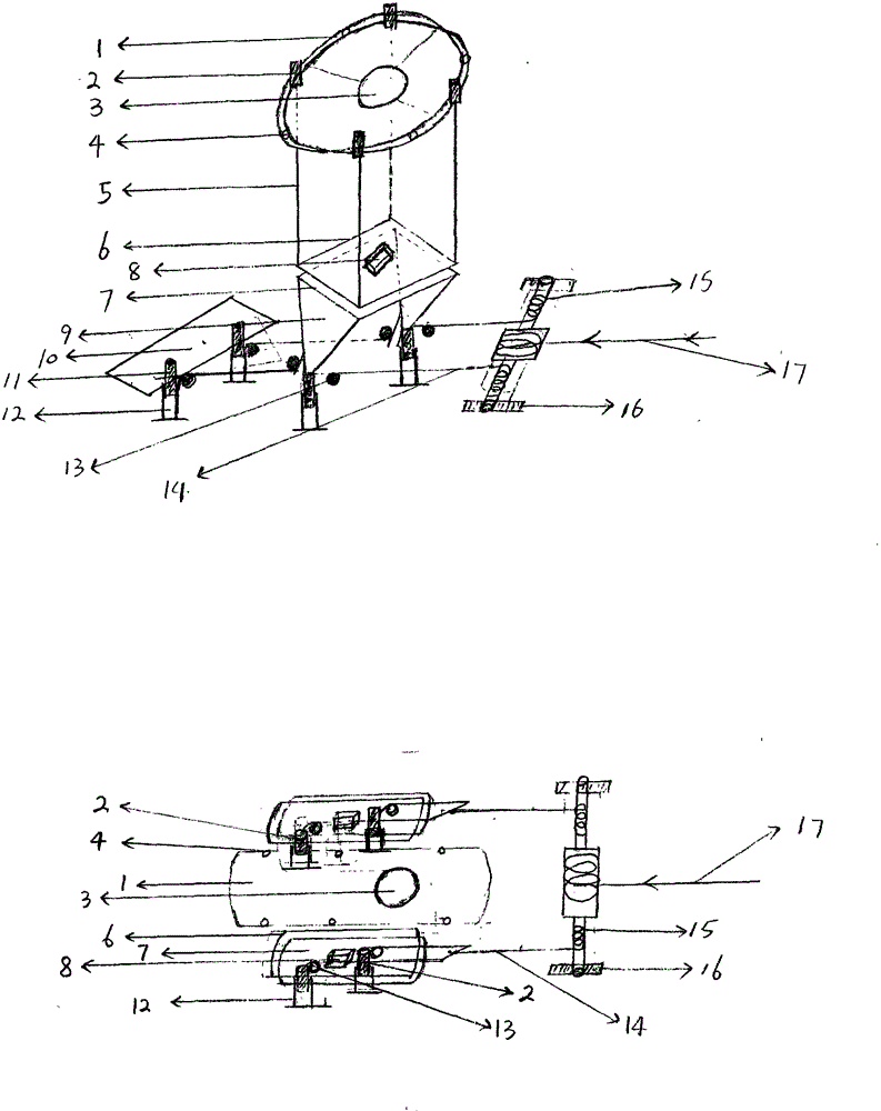 Water saving, sanitary and clean automatic closestool with little possibility of blockage and capable of being mounted with electronic scale