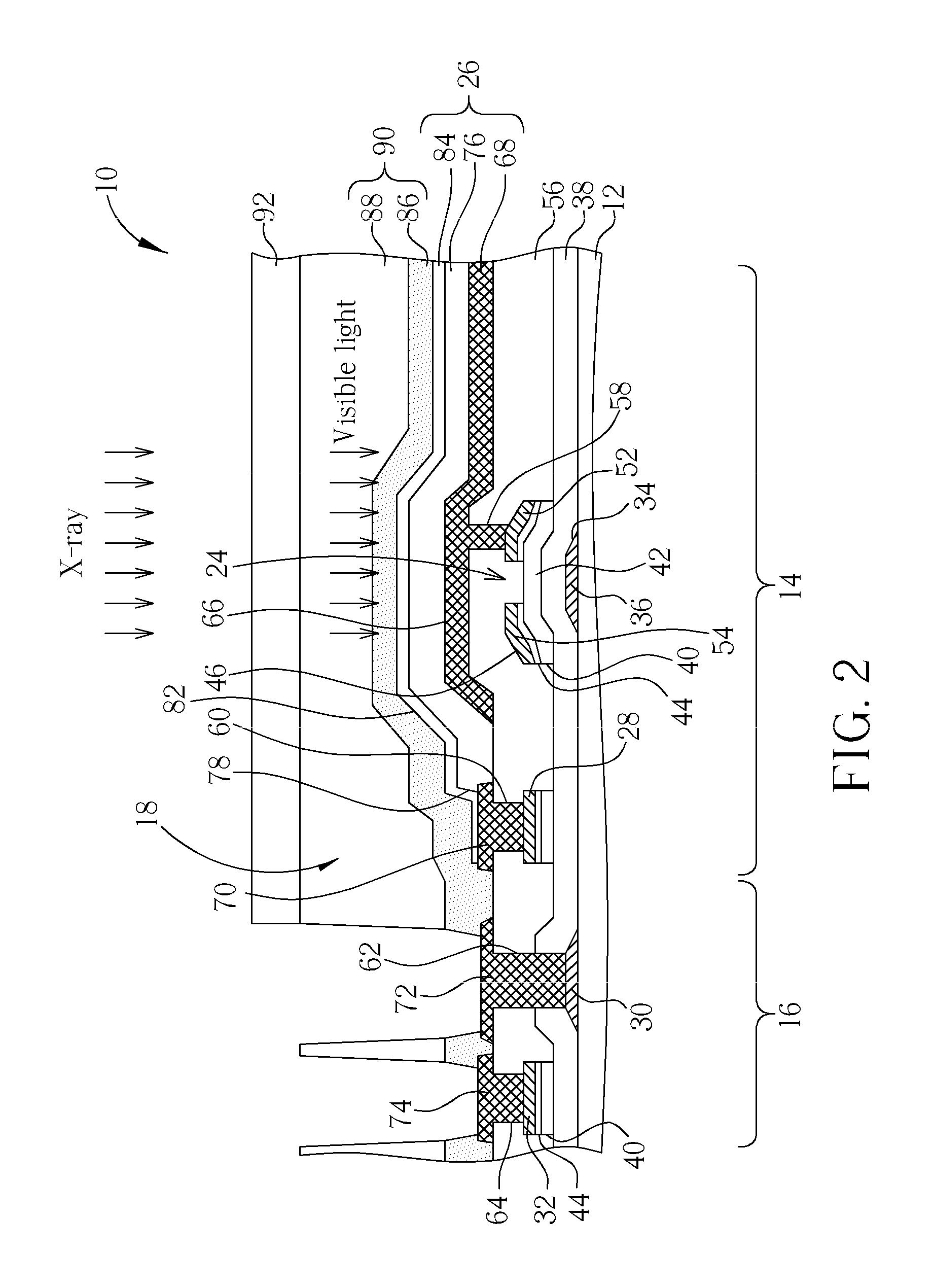 X-ray detector and fabrication method thereof