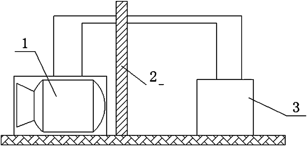 An electrostatic safety testing device and method for a solid motor