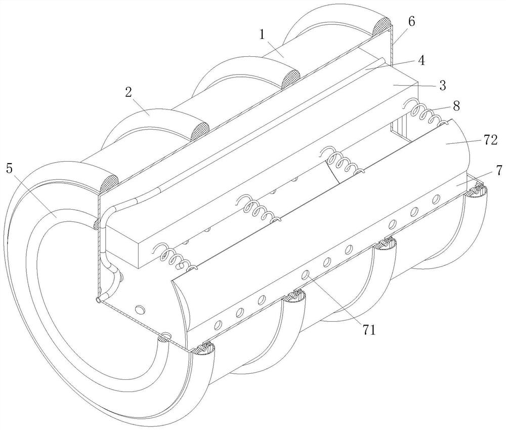 A live fish transport barrel with an automatic oxygen supply function