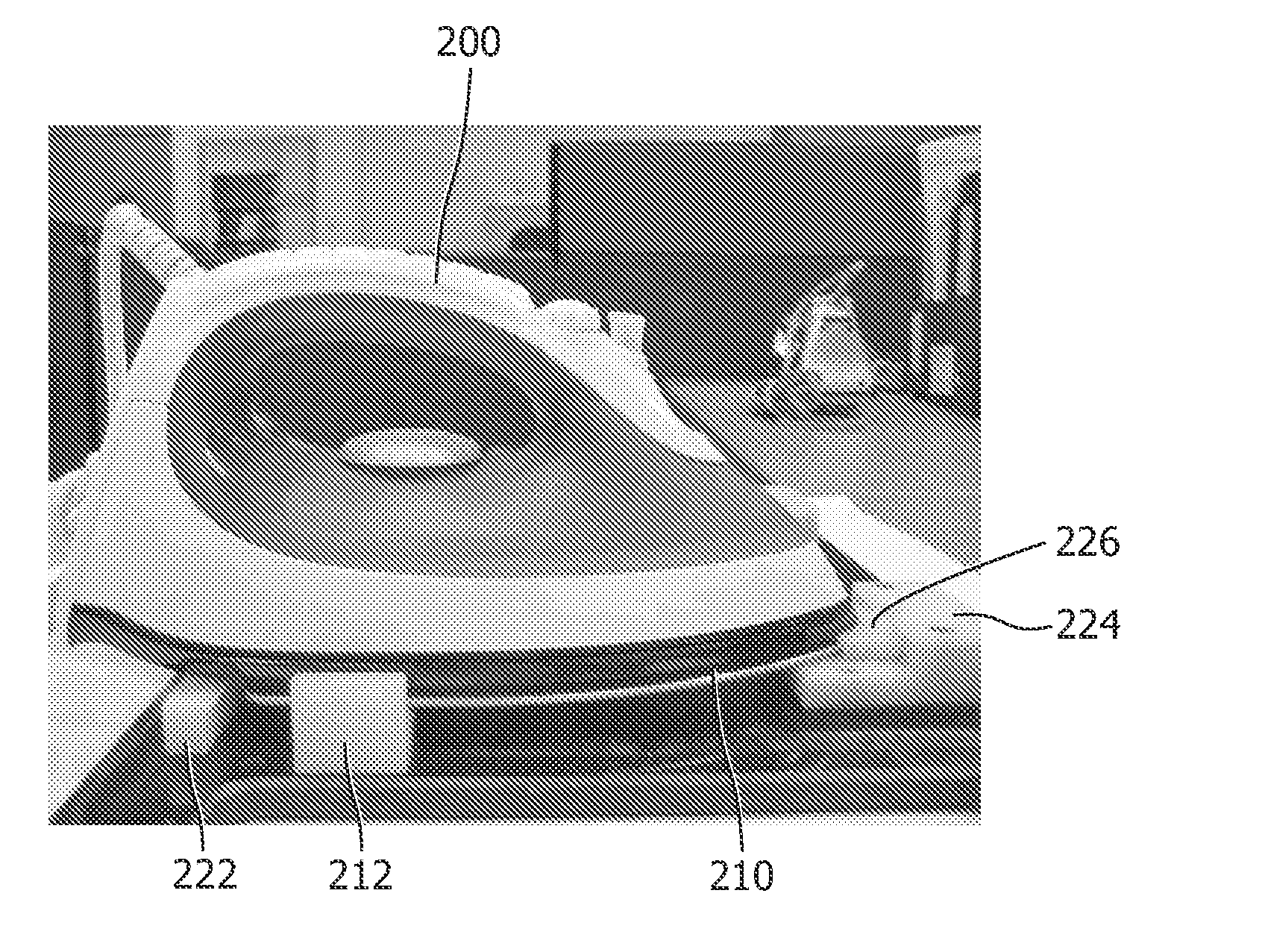 Fastening device for system irons