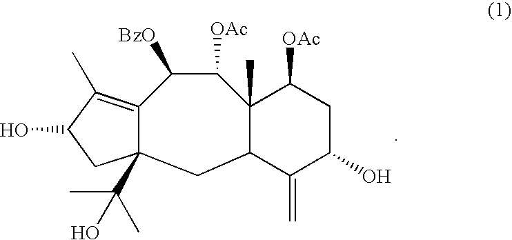 Pharmaceutical composition containing brevifoliol for use in chemotherapeutic treatment of human beings, method therefor