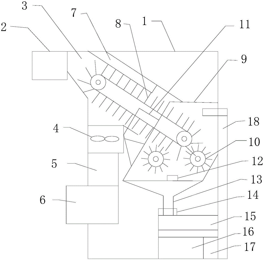 Adsorption dust-extraction device for textile equipment