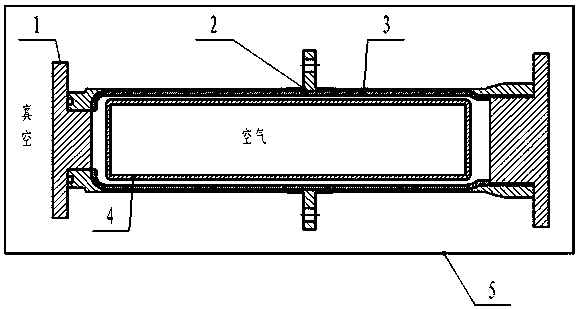 Solid rocket engine inner insulation layer forming method