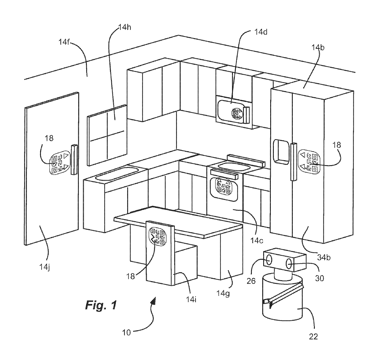 Covert Identification Tags Viewable By Robots and Robotic Devices