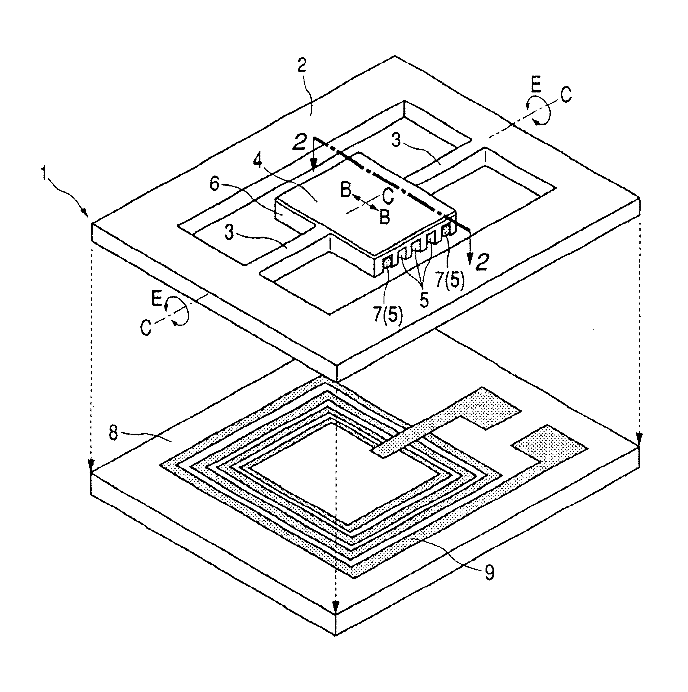 Optical deflector and method of producing same