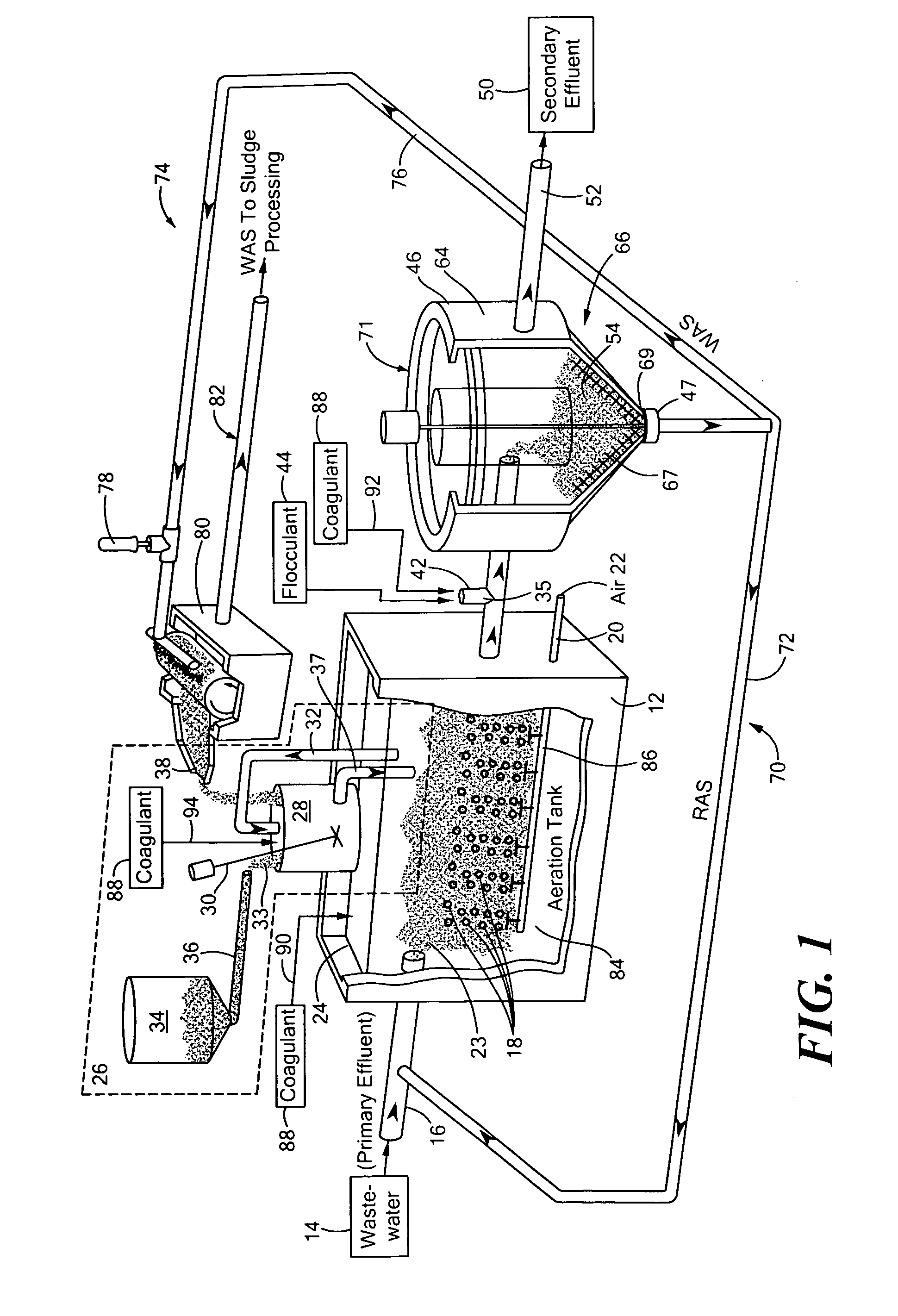 System and method for enhancing an activated sludge process