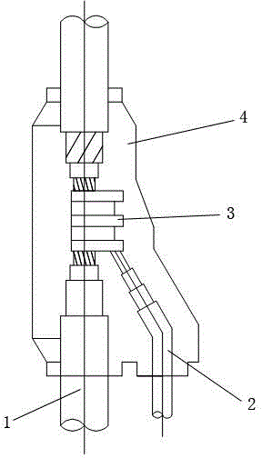 Pre-fabricated branch cable