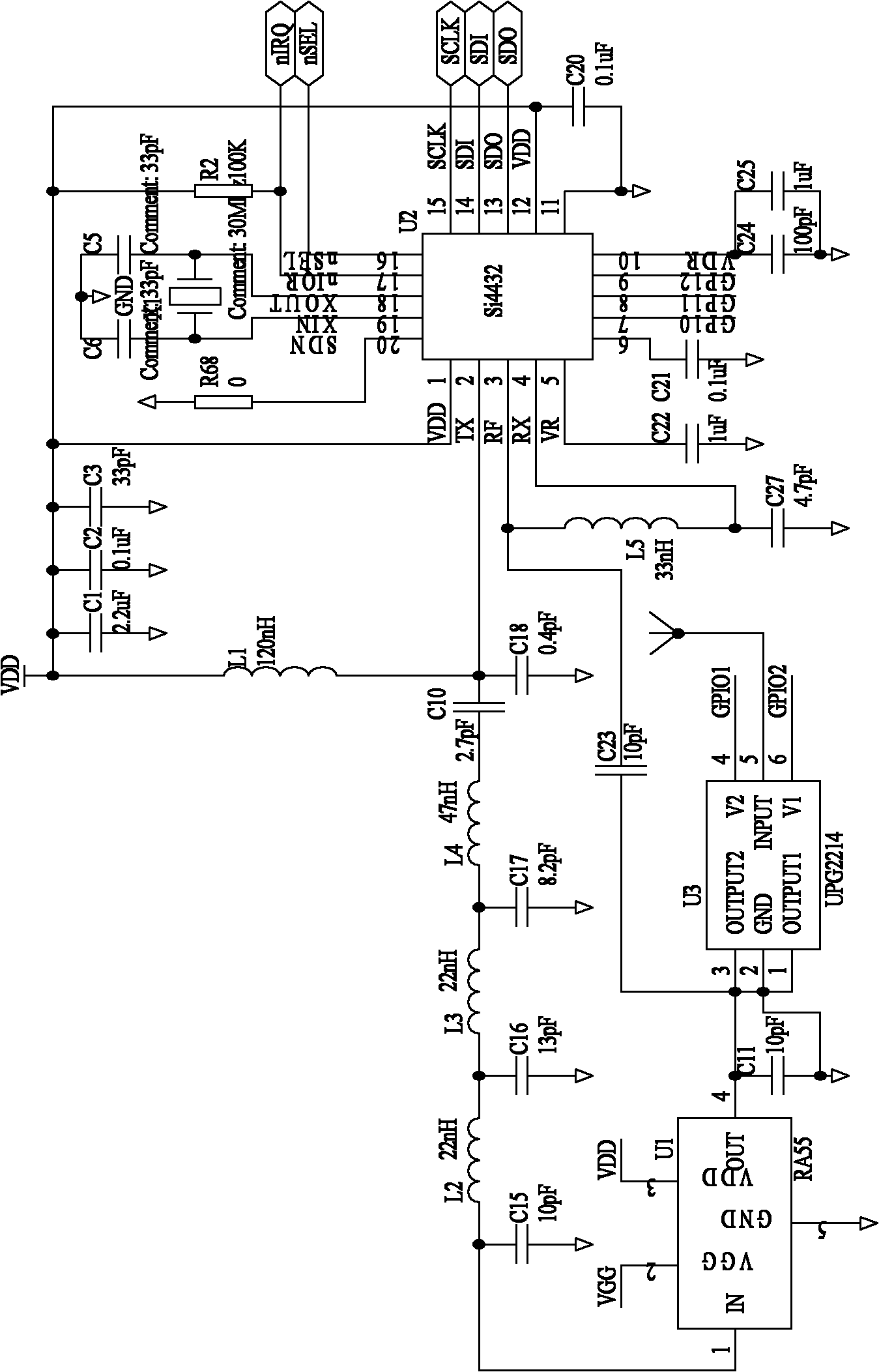 Device capable of receiving and sending various alarming messages and conducting acoustic code word communication