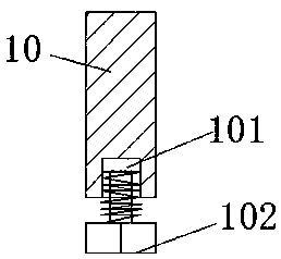 Novel medicinal material grinding table device