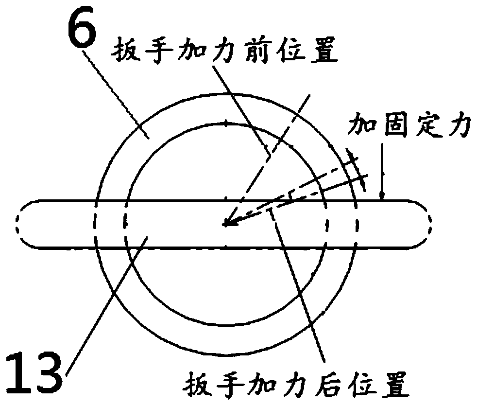 Bearing clearance pre-tightening method and bearing structure