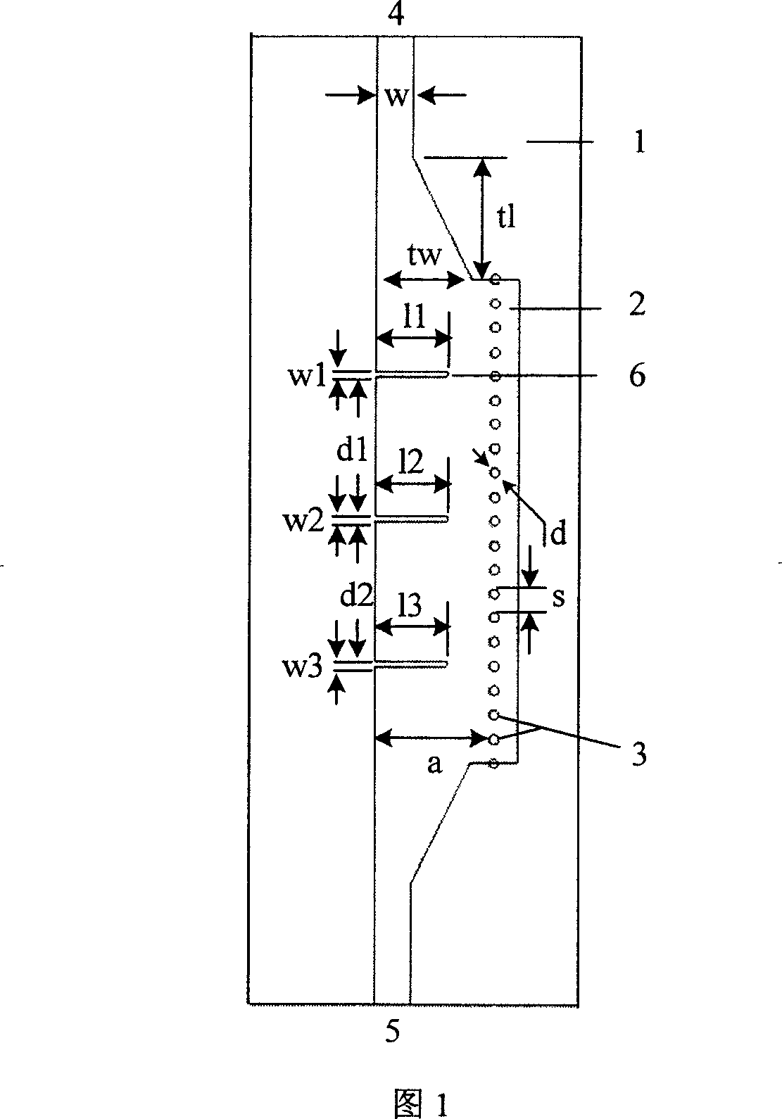 Half-modular substrate integral wave guide filter