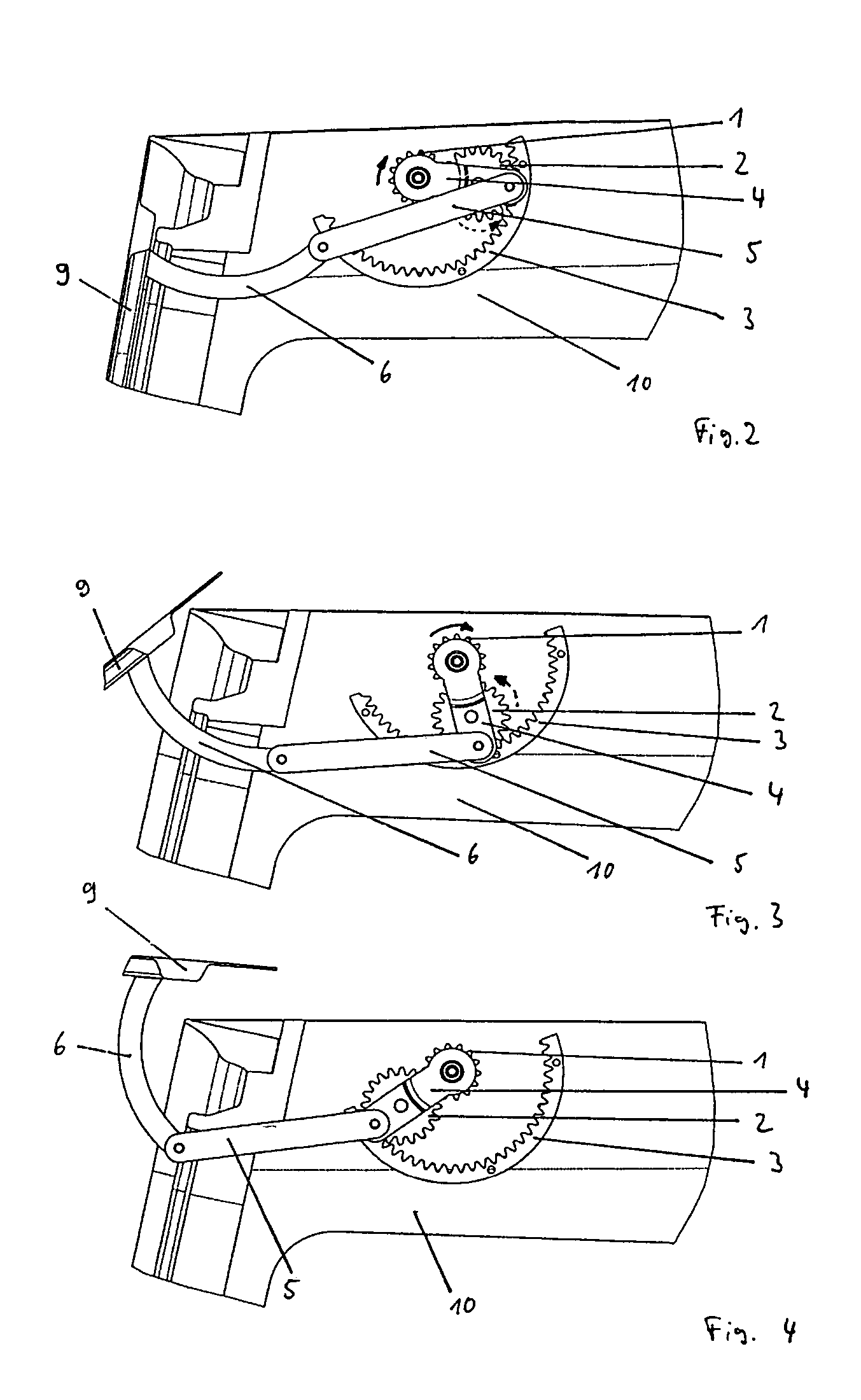 Servo drive for activating a tailgate of a motor vehicle