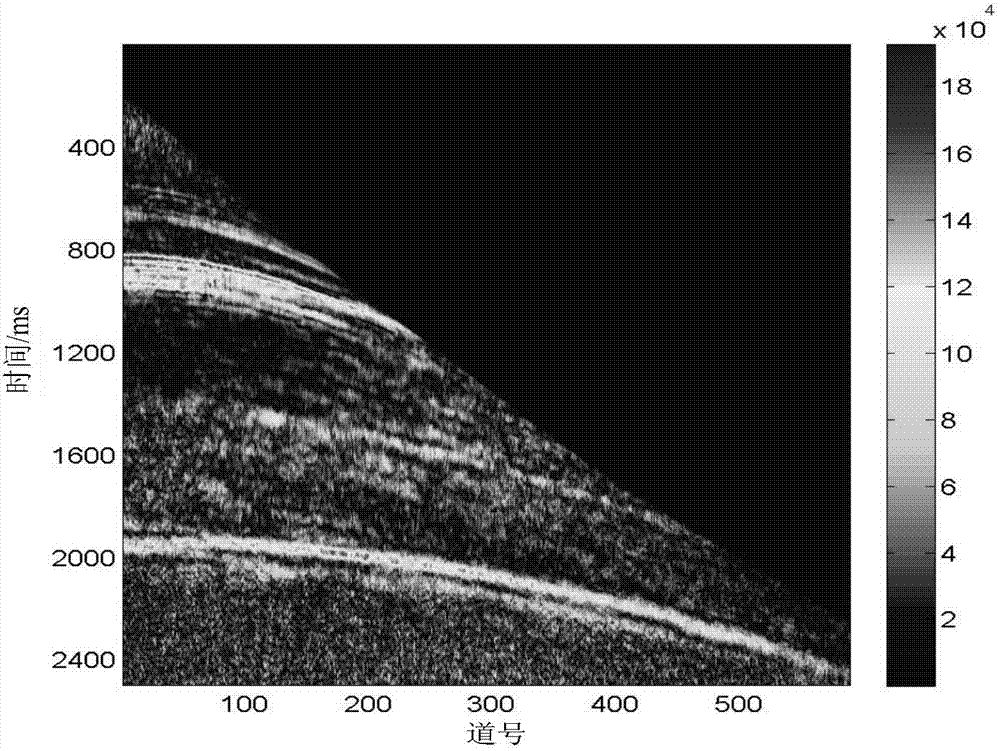 Oblique stacking peak amplitude portion edge detecting method for event automatic picking